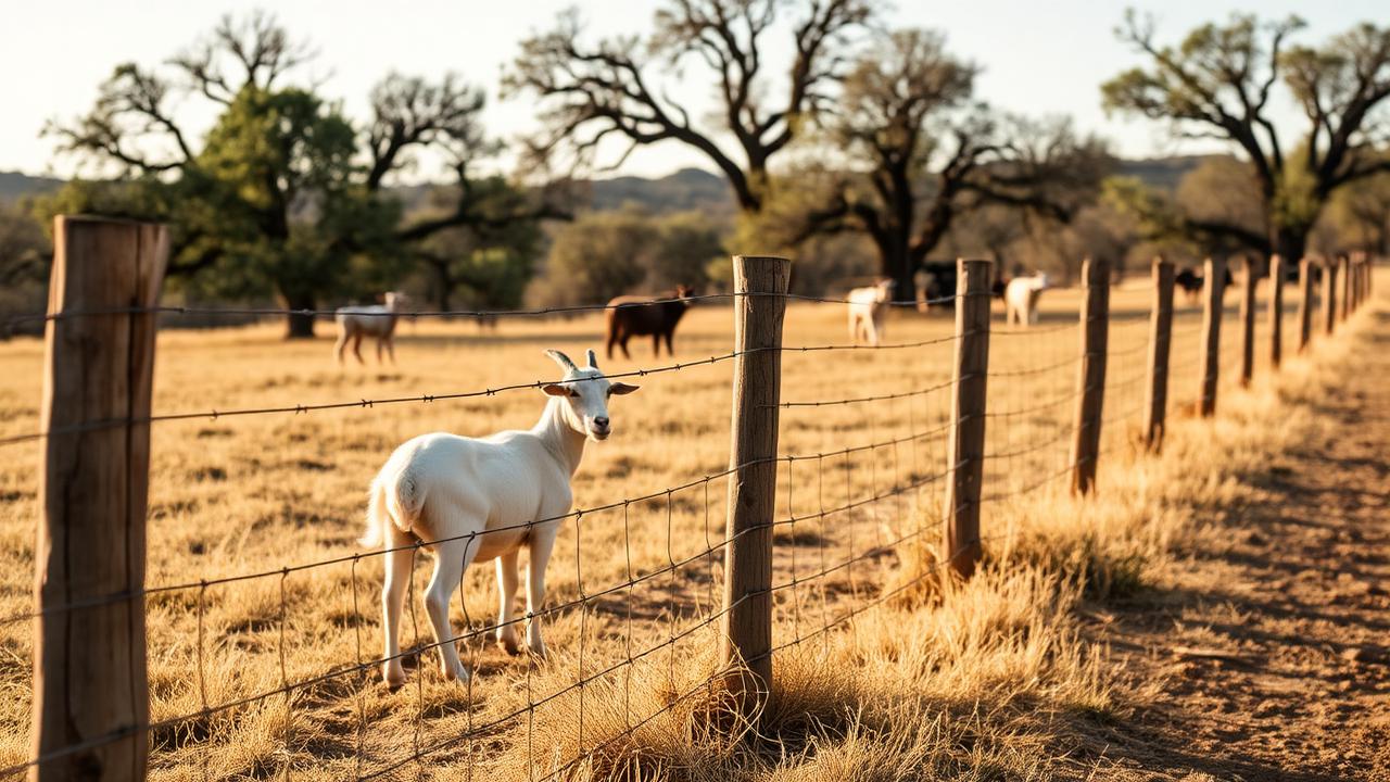 Field Fence (Woven Wire) on a Texas ranch